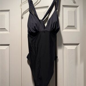 Cupshe Black Swim Bra